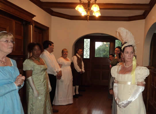 English country dancing at a Jane Austen wqeekend